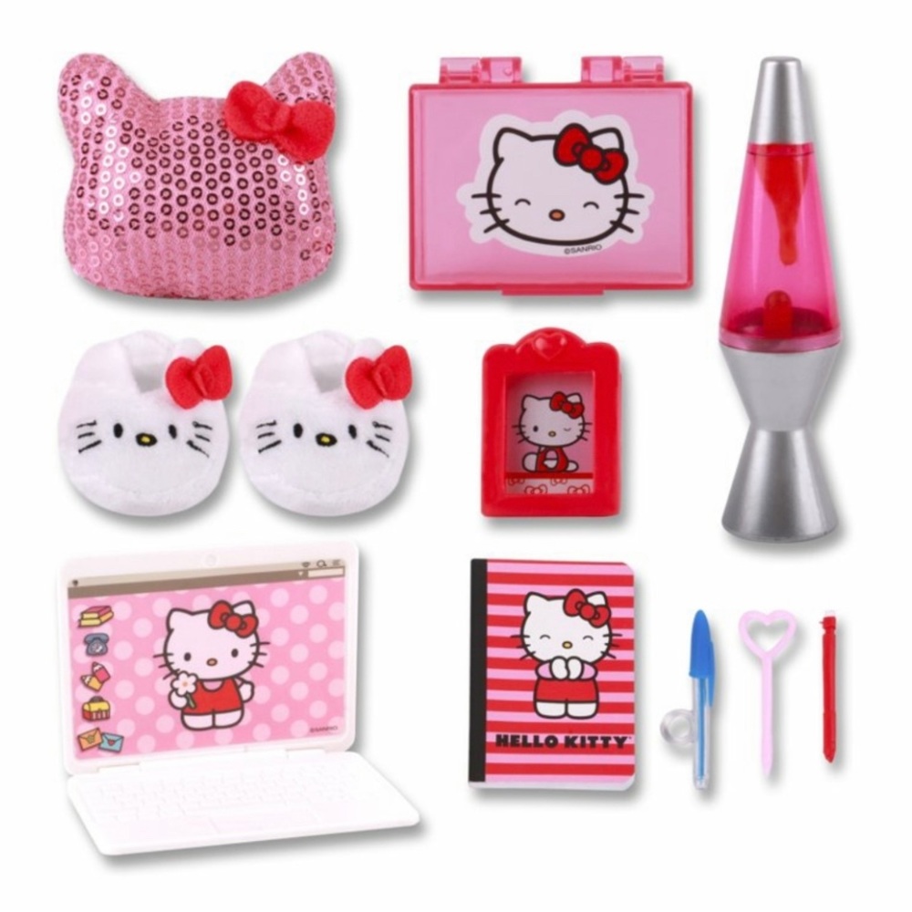 Hello Kitty PJ Party 13pcs (bundle) for a 18” doll